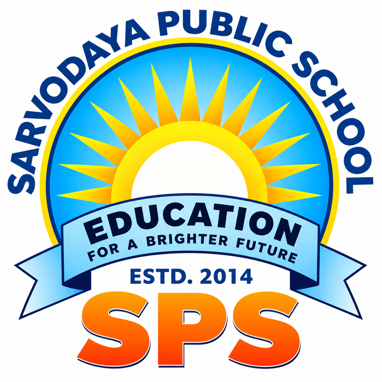 Sarvodaya Public School logo